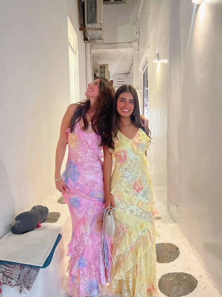 Cassidy | Abito Ruffle Incantevole