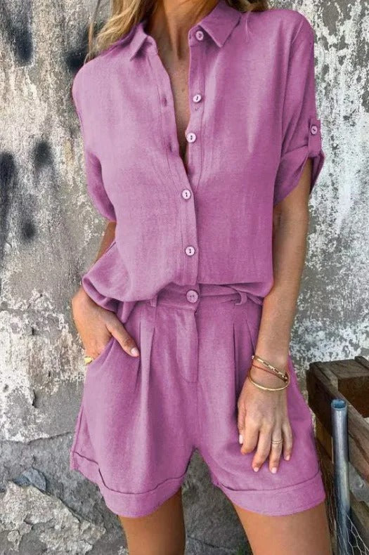 Linnea – Completo in Lino Leggero ed Elegante