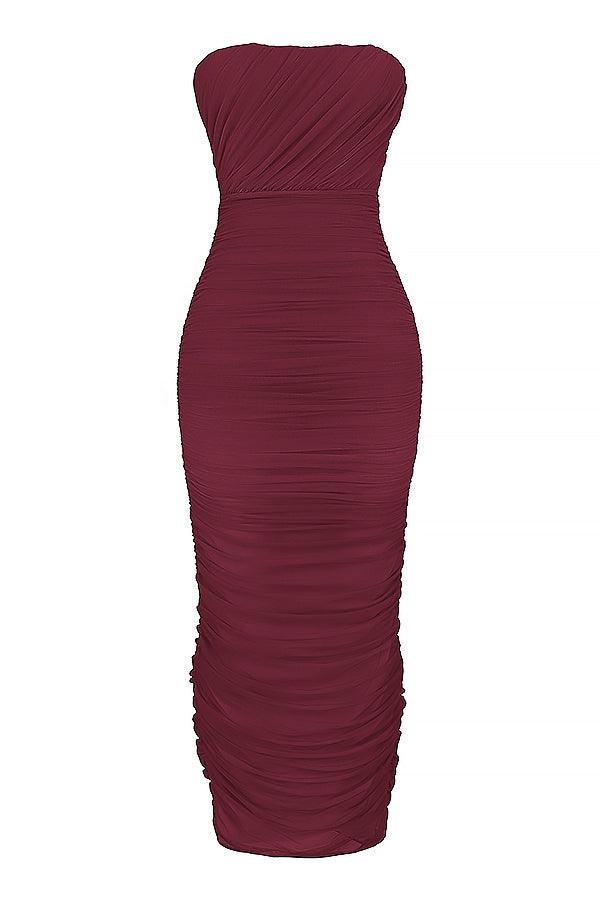 Amaris | Abito maxi in mesh