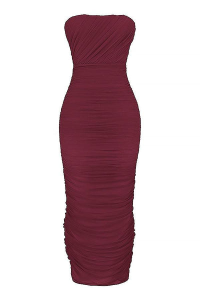 Amaris | Abito maxi in mesh