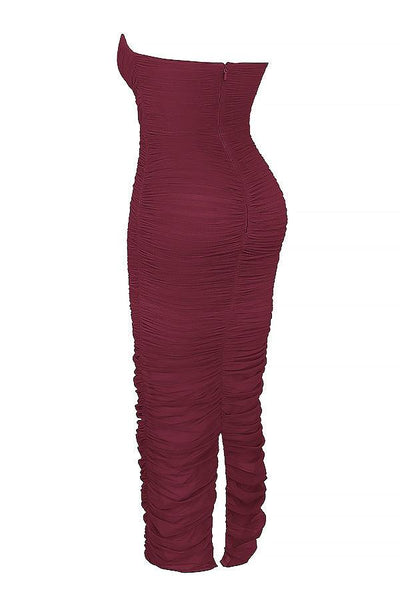 Amaris | Abito maxi in mesh