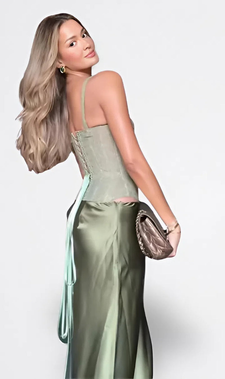 Rina | Abito Elegante con Brillio