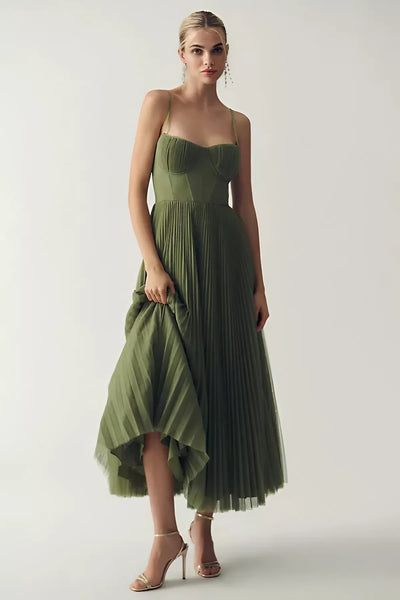 Clara | Abito Plissettato Elegante