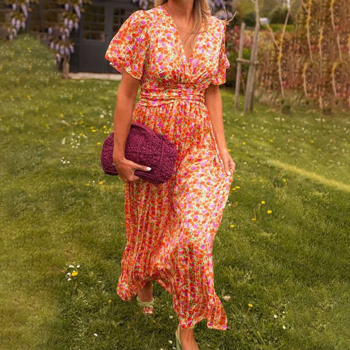 Charlotte | Abito classico con scollatura a V