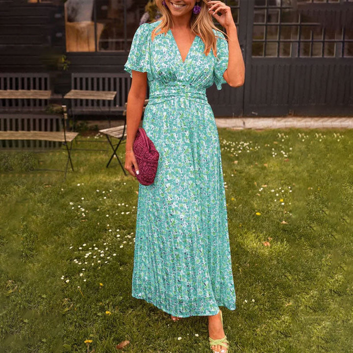 Charlotte | Abito classico con scollatura a V