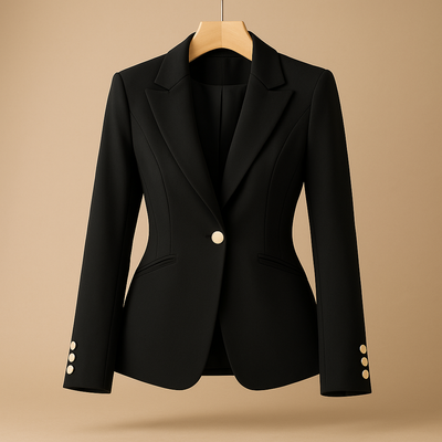 Blazer elegante con colletto a revers per donne | Jasmijn