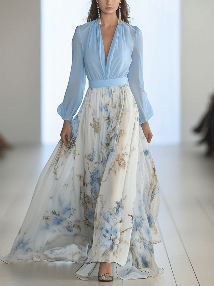 TESSA | ABITO LUNGO A FIORI
