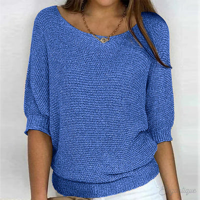 Sofia™ | Fleur - Maglia Casual Elegante