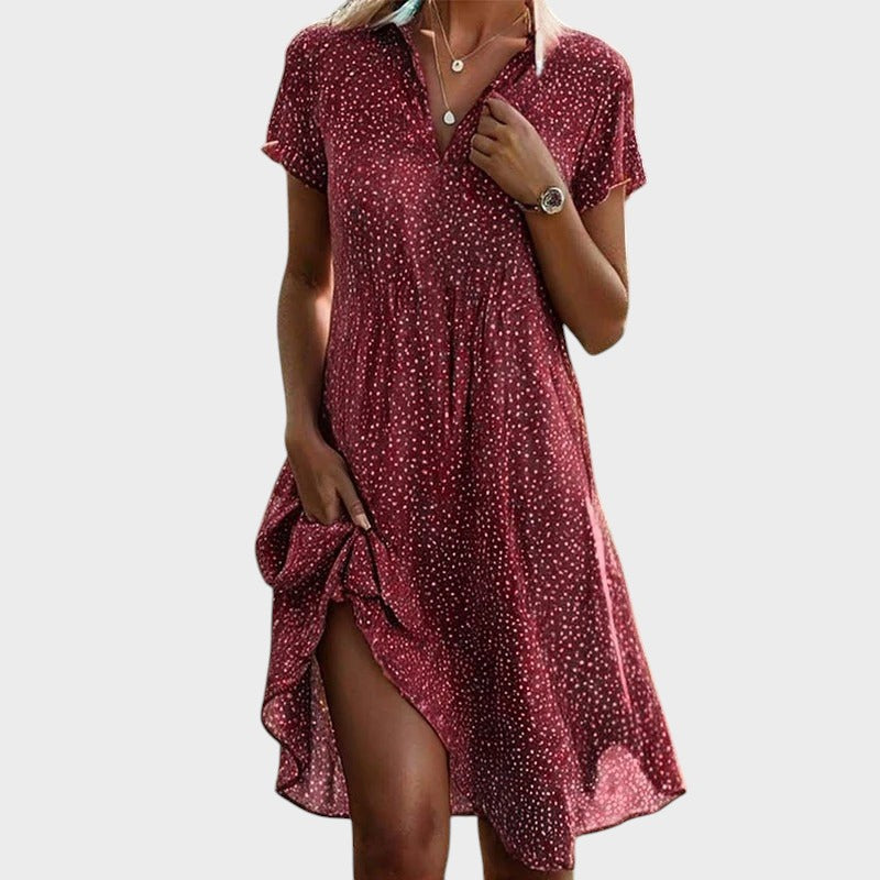 Sofia™ | Abito Midi Juliette a Pois